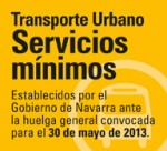 SERVICIOS MINIMOS para la Huelga del 30 de mayo