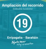 LINEA 19 - AMPLIACIÓN DEL RECORRIDO